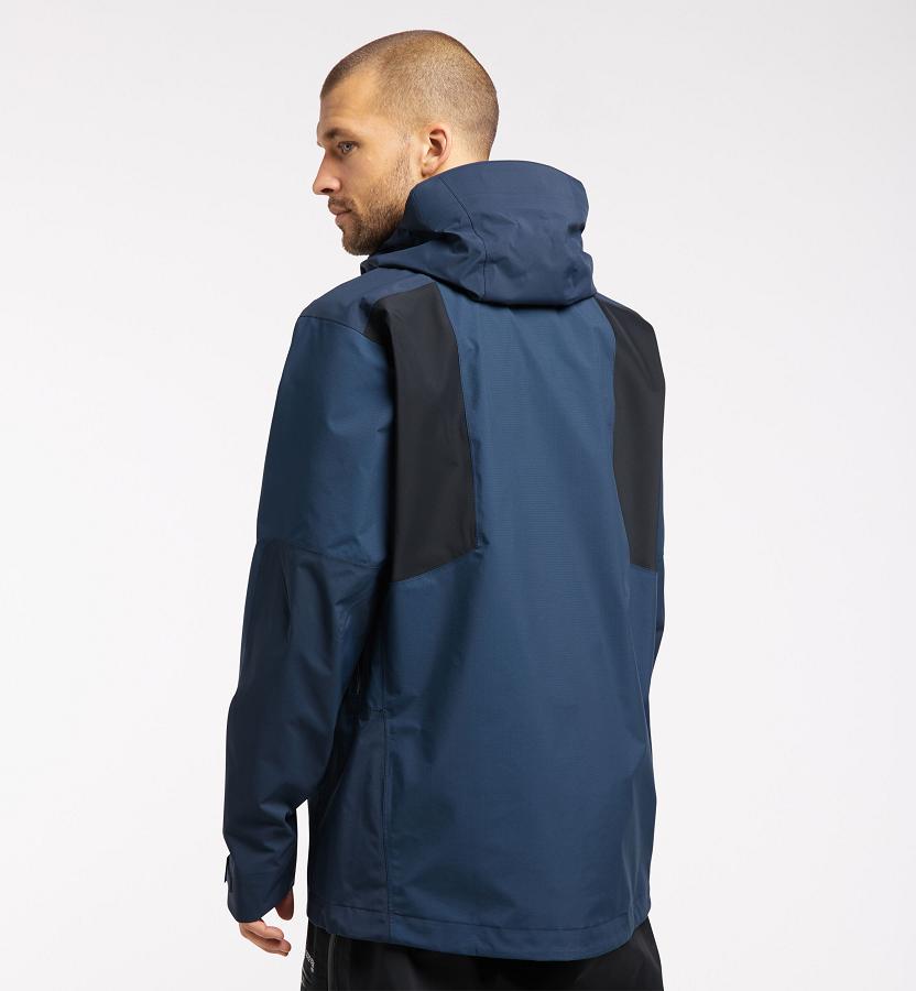 Haglöfs Mens Roc Nordic GTX Pro Ski Jacket Dark Blue New Zealand 12594PJBM